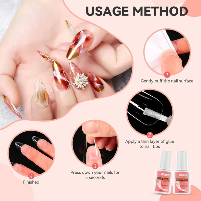 Original Nail Glue for Fake Nails |Nails glue for acrylic - Image 5