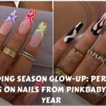 Wedding Press on Nails from Pinkbaby