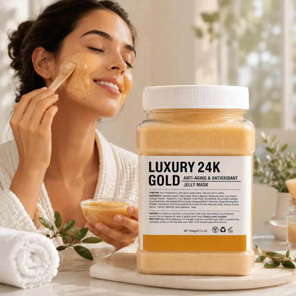 24K Gold Jelly Face Mask Benefits & How to Use