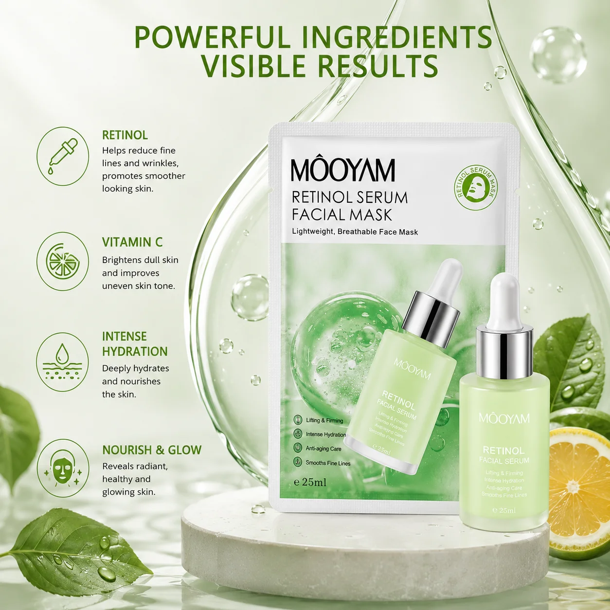MOOYAM RETINOL SHEET MASK